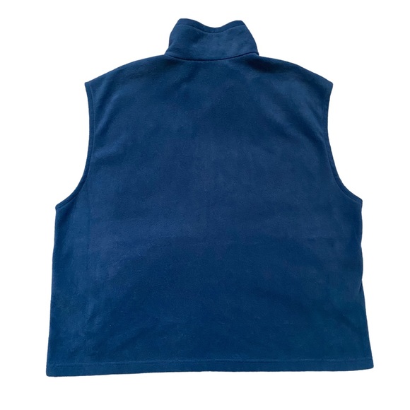 Columbia Mens Navy Fleece Full Zip Vest XXL - Picture 5 of 10